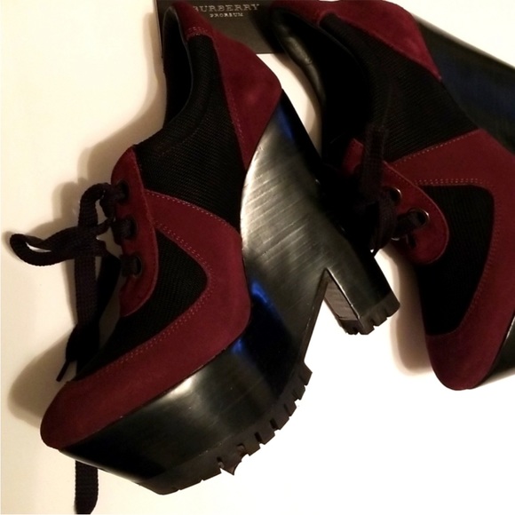 Burberry Prorsum Stuart 150 Wedge Lace up - Picture 5 of 11